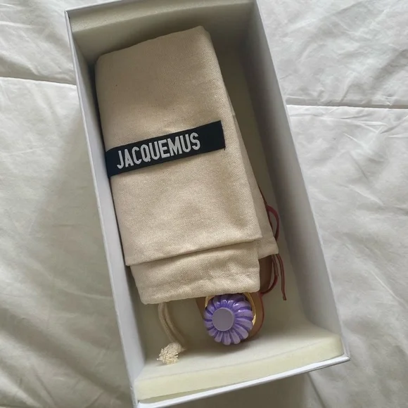 Jacquemus Pink les Sandales Manosque Heeled Sandals - Picture 7 of 8